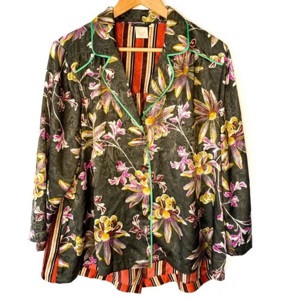 Anthropologie Pajama set Shirt and Shorts
